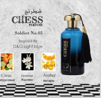 

CHESS INSPIRED VON D&G LIGHT BLUE 5
