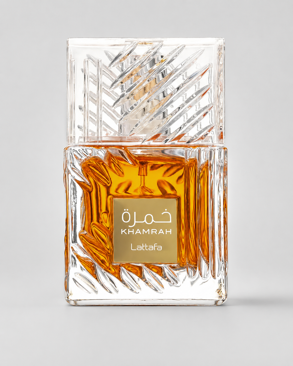 Lattafa Khamrah bottle